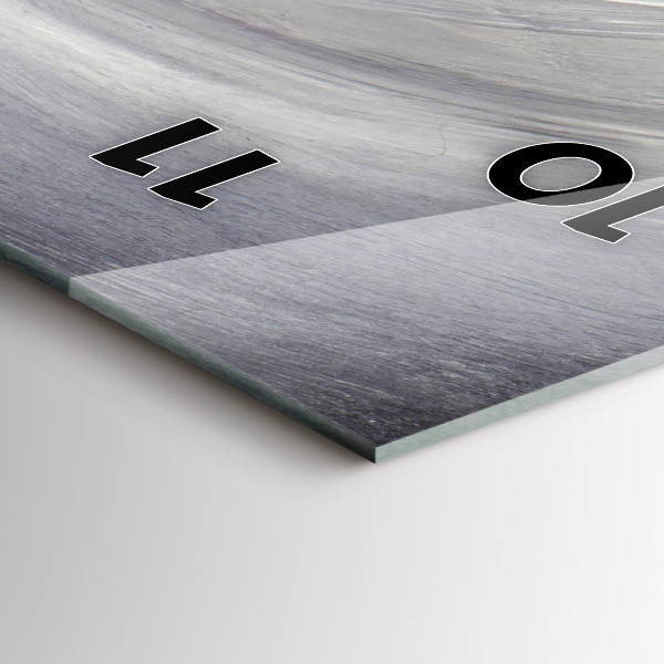 Téglalap alakú üvegóra Holló a holdfényben