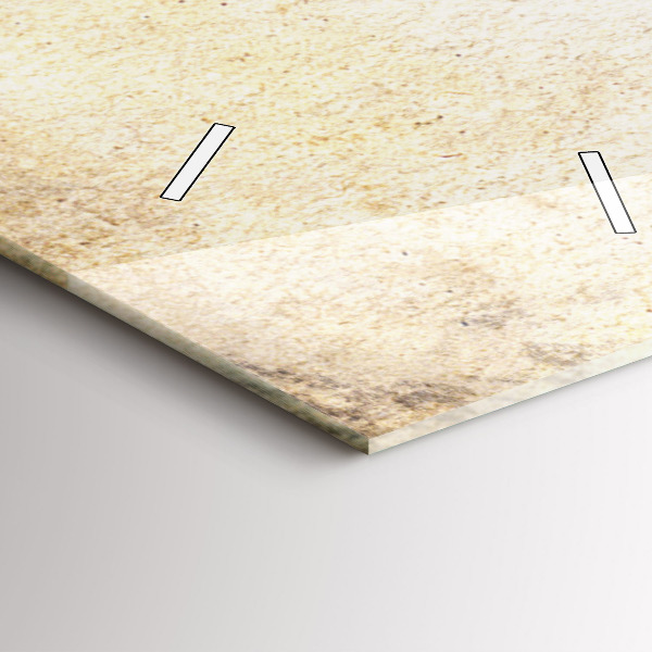 Téglalap alakú üvegóra Egy nő absztrakt portréja