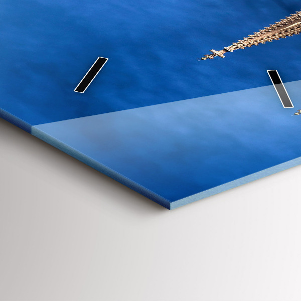 Téglalap alakú üvegóra Híd Németországban