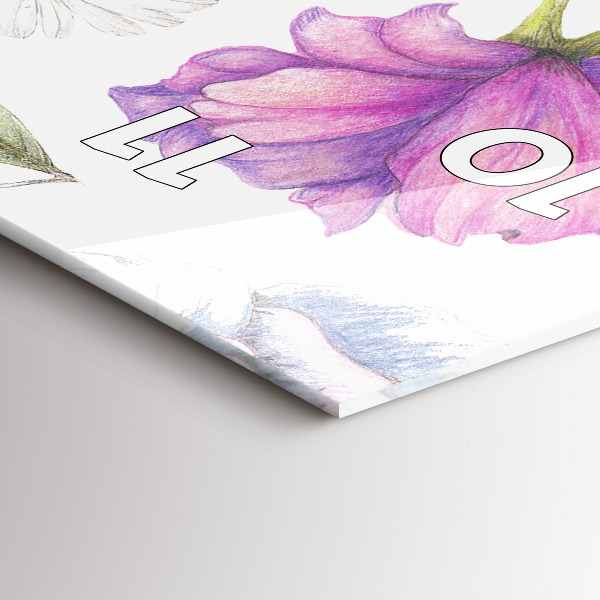 Téglalap alakú üvegóra Virágkötészeti