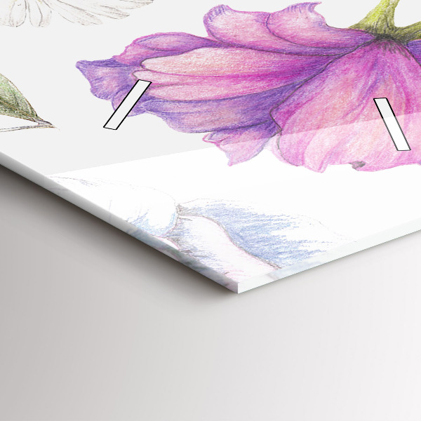 Téglalap alakú üvegóra Virágkötészeti