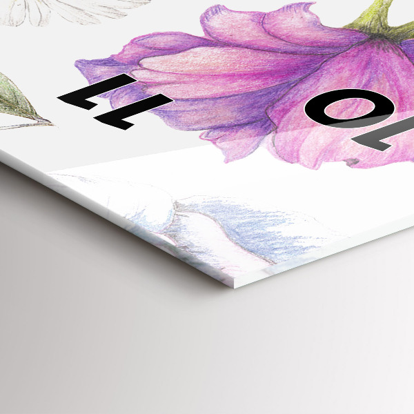 Téglalap alakú üvegóra Virágkötészeti