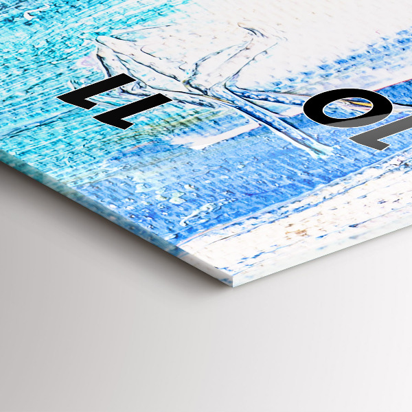 Téglalap alakú üvegóra Pár az esőben