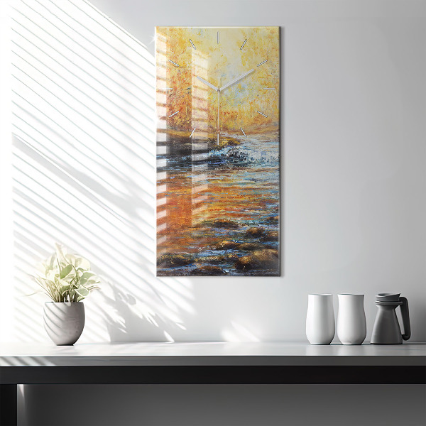 Téglalap alakú üvegóra Művészi művészet