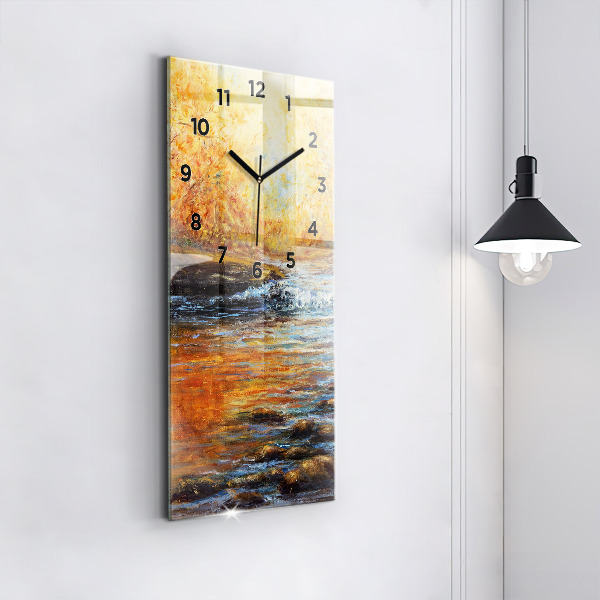 Téglalap alakú üvegóra Művészi művészet