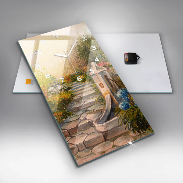 Téglalap alakú üvegóra Olaj összetétele az erdőben