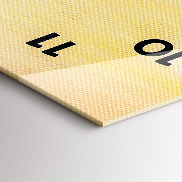 Téglalap alakú üvegóra Olaj összetétele az erdőben