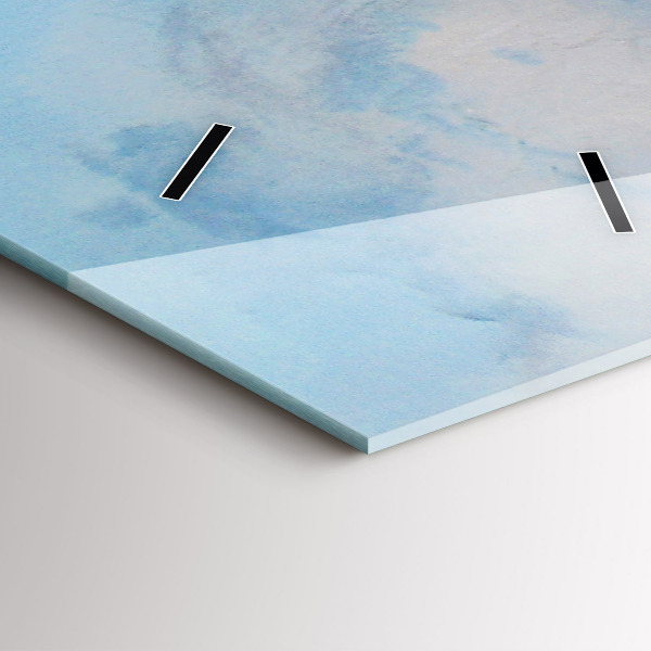 Téglalap alakú üvegóra Hajó a vízen