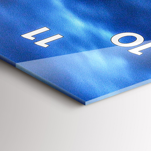 Téglalap alakú üvegóra Sydney az Este