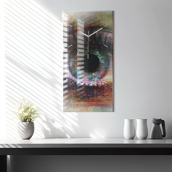 Téglalap alakú üvegóra Street Art Eye