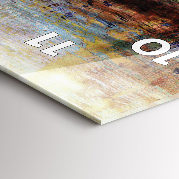 Téglalap alakú üvegóra Street Art Eye