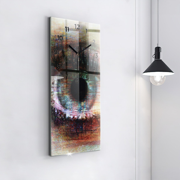 Téglalap alakú üvegóra Street Art Eye