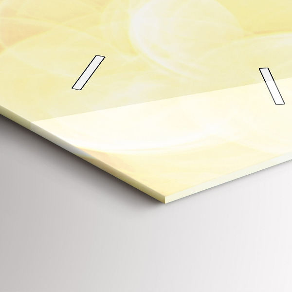 Téglalap alakú üvegóra Lakókocsi a tengerparton