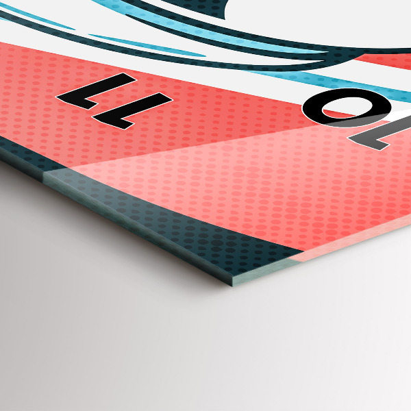 Téglalap alakú üvegóra A gyerekek képzelete