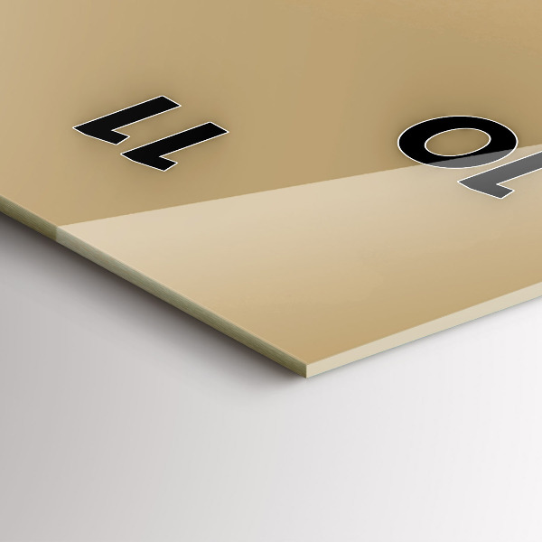 Téglalap alakú üvegóra Bagoly - a bölcsesség jele