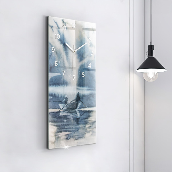 Téglalap alakú üvegóra Téli Łódka-tó