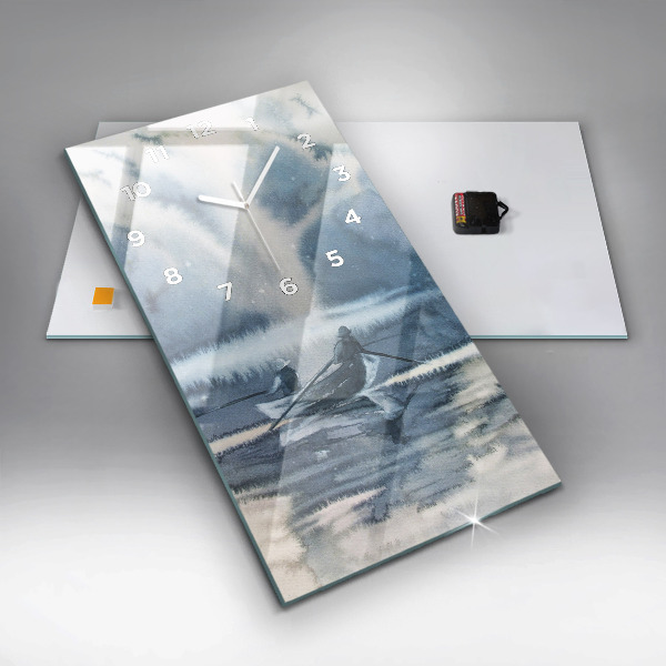 Téglalap alakú üvegóra Téli Łódka-tó