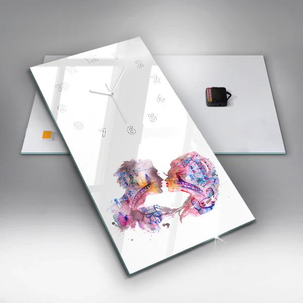 Téglalap alakú üvegóra Két test egy lélek