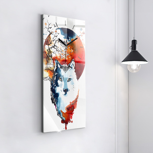 Téglalap alakú üvegóra A farkas és a telihold