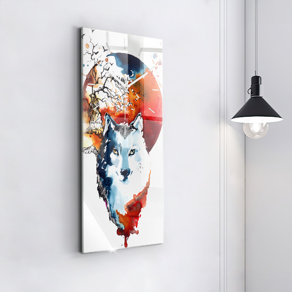 Téglalap alakú üvegóra A farkas és a telihold