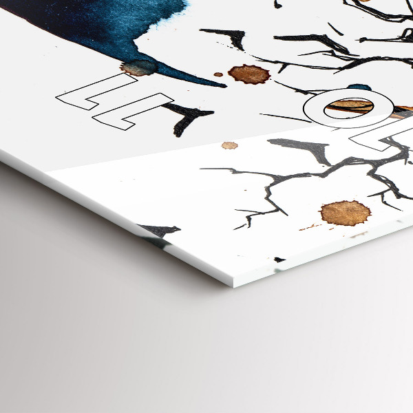 Téglalap alakú üvegóra A farkas és a telihold