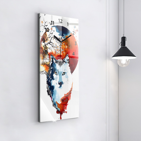 Téglalap alakú üvegóra A farkas és a telihold