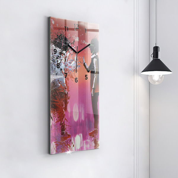 Téglalap alakú üvegóra Kibertér