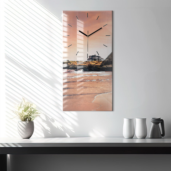 Téglalap alakú üvegóra Sherman-part