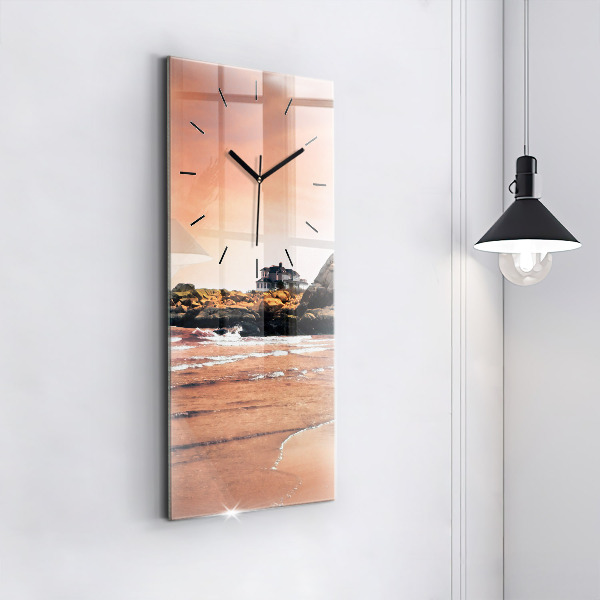 Téglalap alakú üvegóra Sherman-part