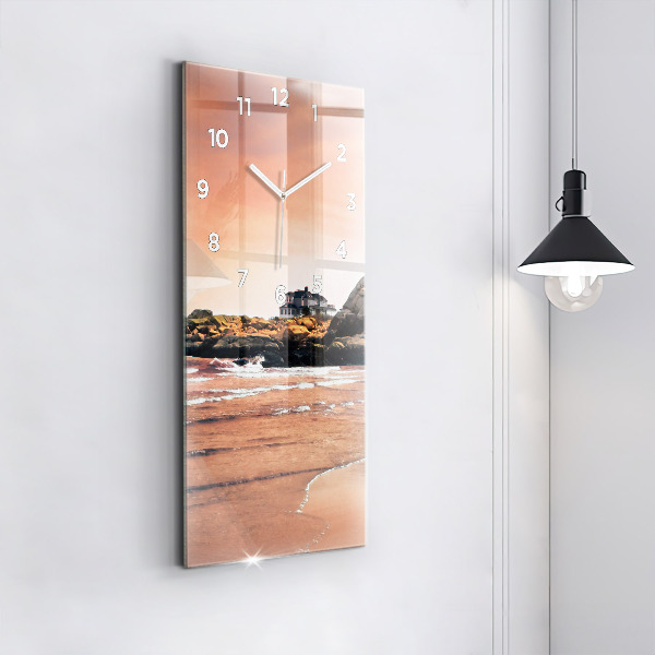 Téglalap alakú üvegóra Sherman-part