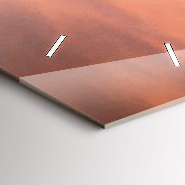 Téglalap alakú üvegóra Sherman-part