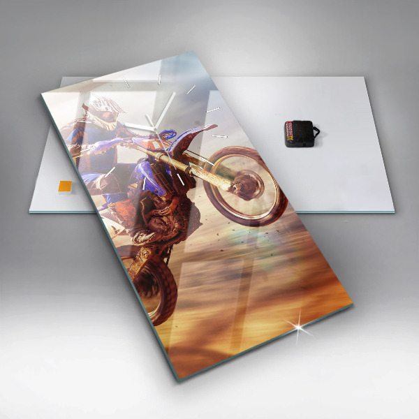 Téglalap alakú üvegóra Motocross Enduro