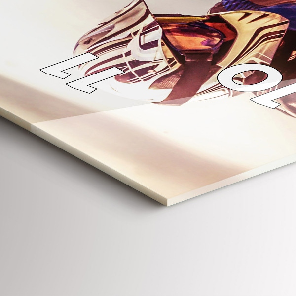 Téglalap alakú üvegóra Motocross Enduro