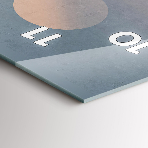 Téglalap alakú üvegóra Űrhajósok Tejút