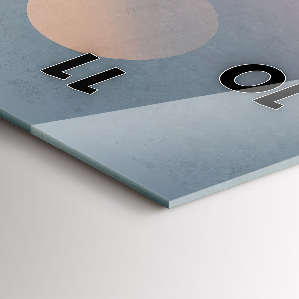 Téglalap alakú üvegóra Űrhajósok Tejút