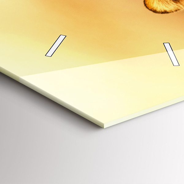 Téglalap alakú üvegóra Vadásztigris