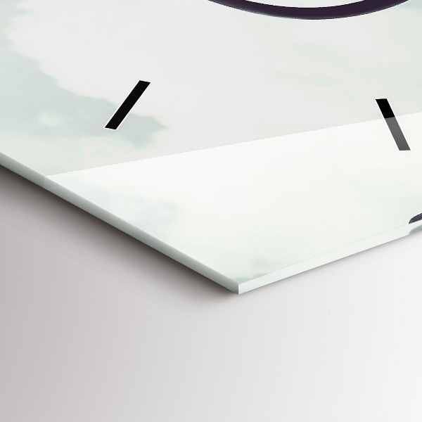 Téglalap alakú üvegóra Zebra – Absztrakció