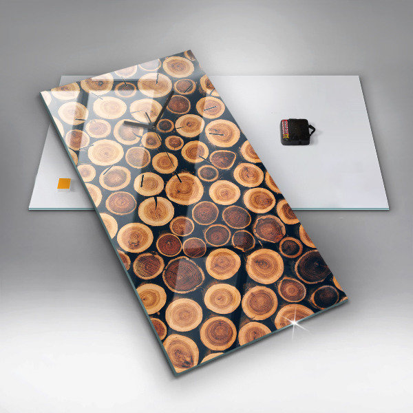 Téglalap alakú üvegóra Faipari