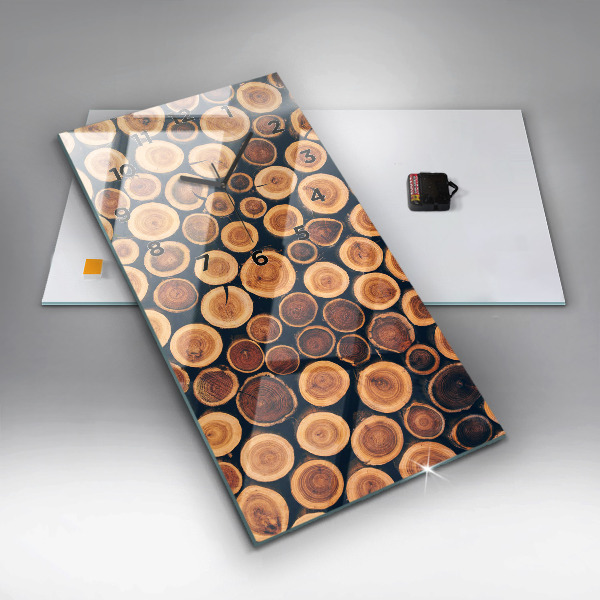 Téglalap alakú üvegóra Faipari