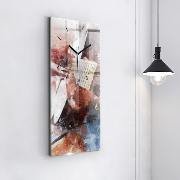 Téglalap alakú üvegóra Gitár vizualizáció