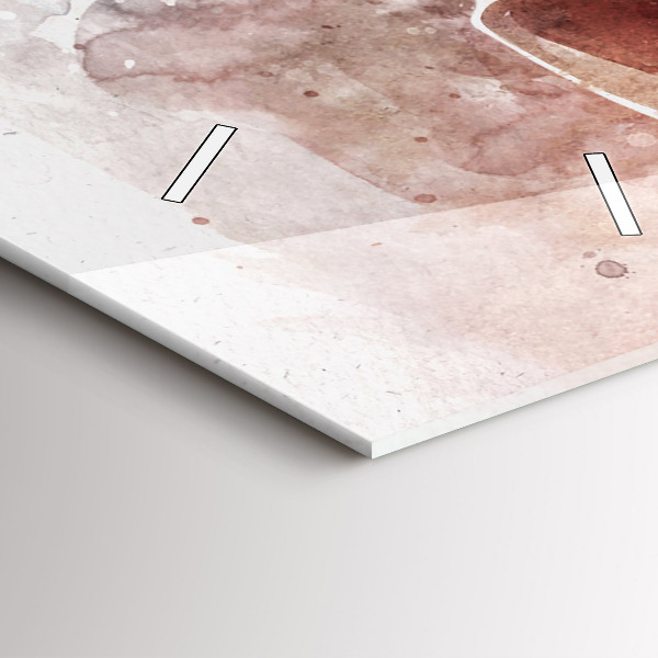 Téglalap alakú üvegóra Gitár vizualizáció