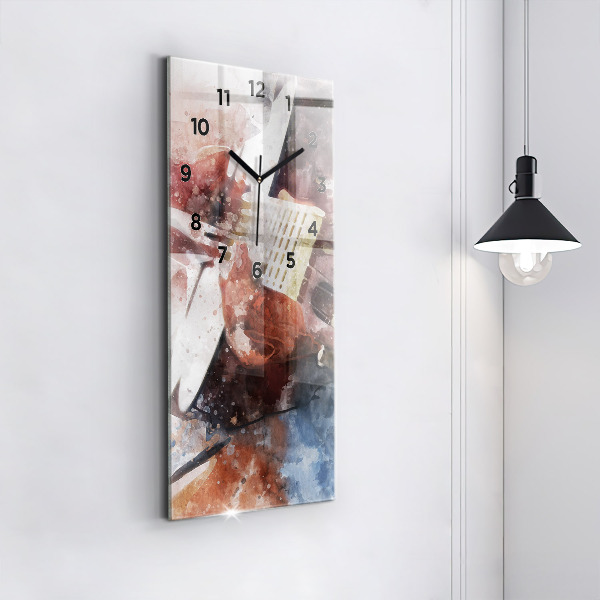 Téglalap alakú üvegóra Gitár vizualizáció