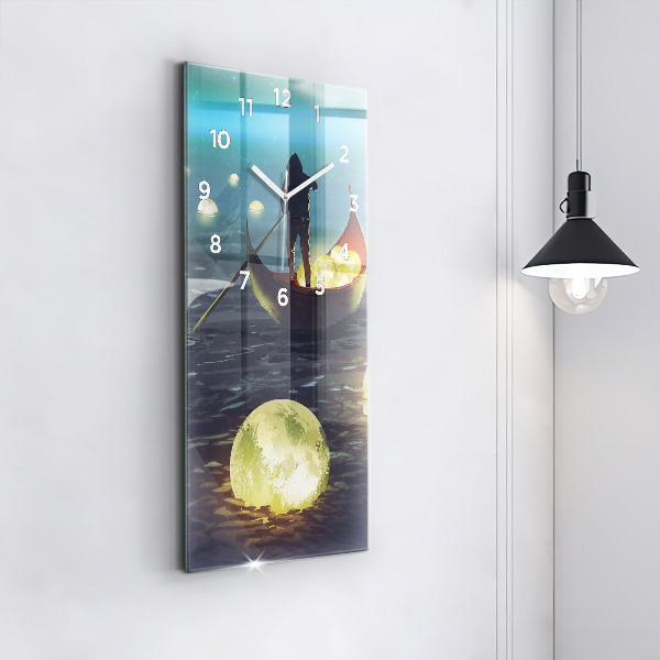 Téglalap alakú üvegóra Absztrakció