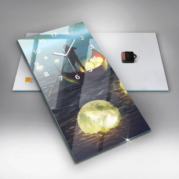 Téglalap alakú üvegóra Absztrakció