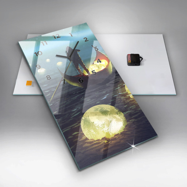 Téglalap alakú üvegóra Absztrakció