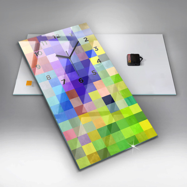 Téglalap alakú üvegóra Négyzetek összetétele