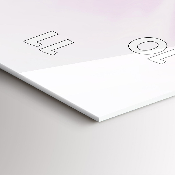 Téglalap alakú üvegóra Absztrakció