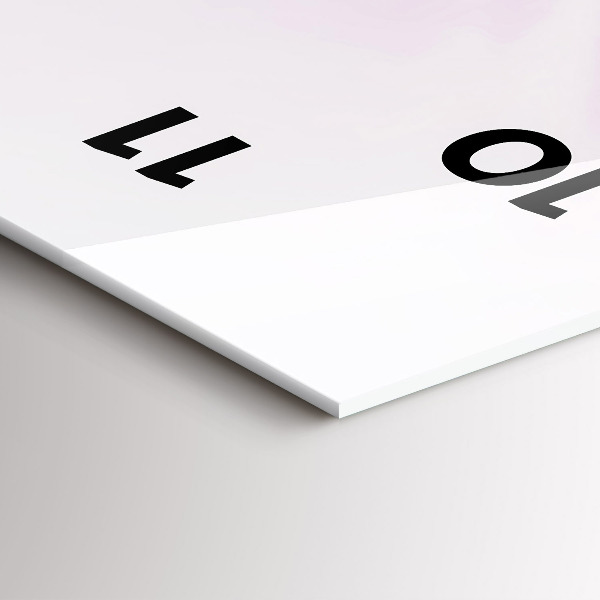 Téglalap alakú üvegóra Absztrakció