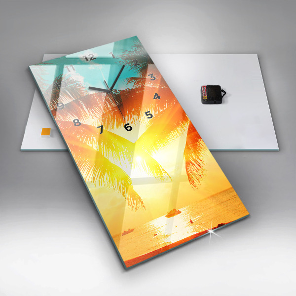 Téglalap alakú üvegóra Nyaralás Pihenés Nyár