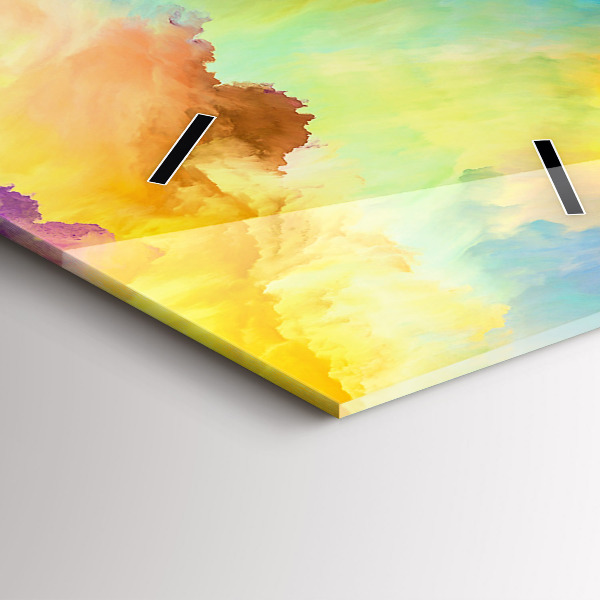 Téglalap alakú üvegóra Fraktál textúra